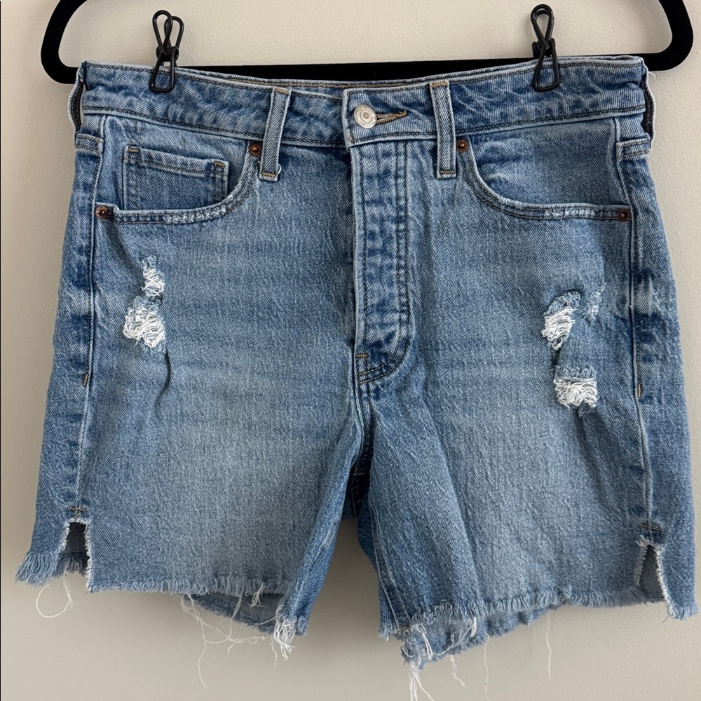Old Navy High Rise OG Straight Denim Shorts Sz 8
